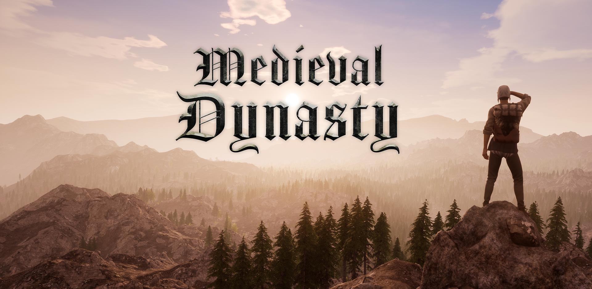 Discovery splash banner for Medieval Dynasty Discord server