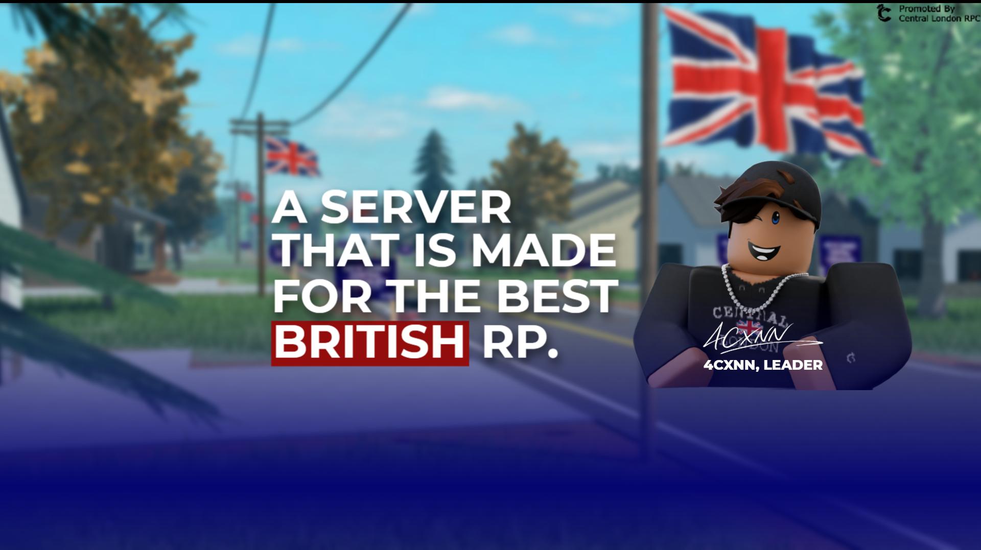 Discovery splash banner for 🇬🇧 Central London Roleplay Community Discord server