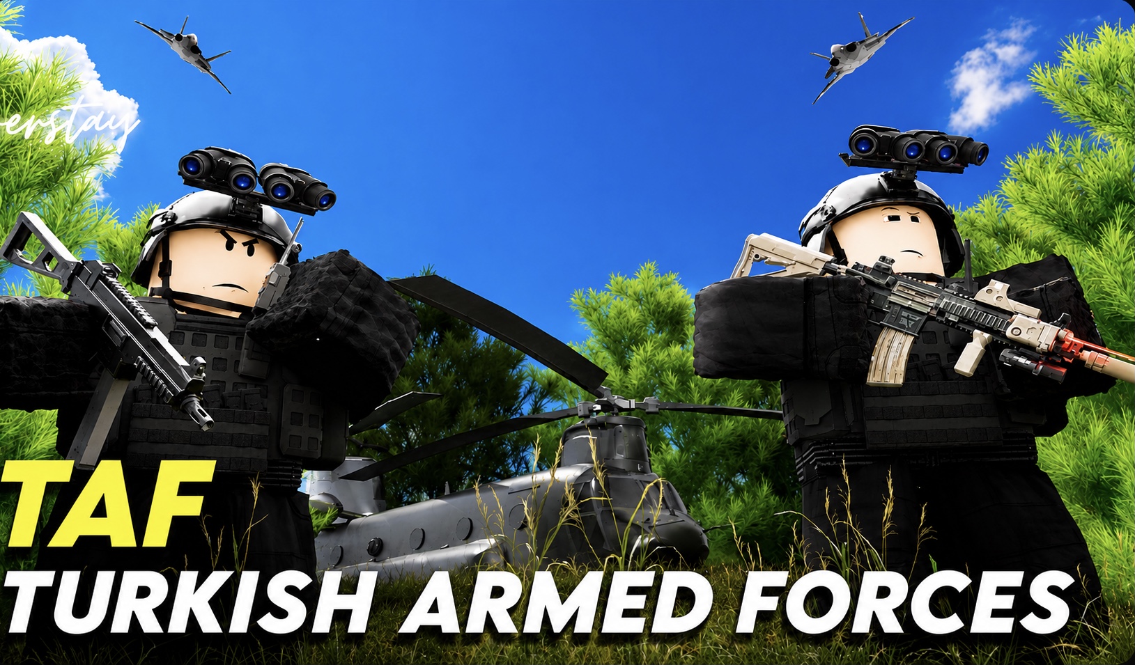 Discovery splash banner for | TAF | Turkish Armed Forces Discord server