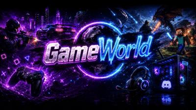 Discovery splash banner for GameWorld Discord server