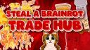Discovery splash banner for Steal A Brainrot and Grow a Garden 2 CT market Discord server
