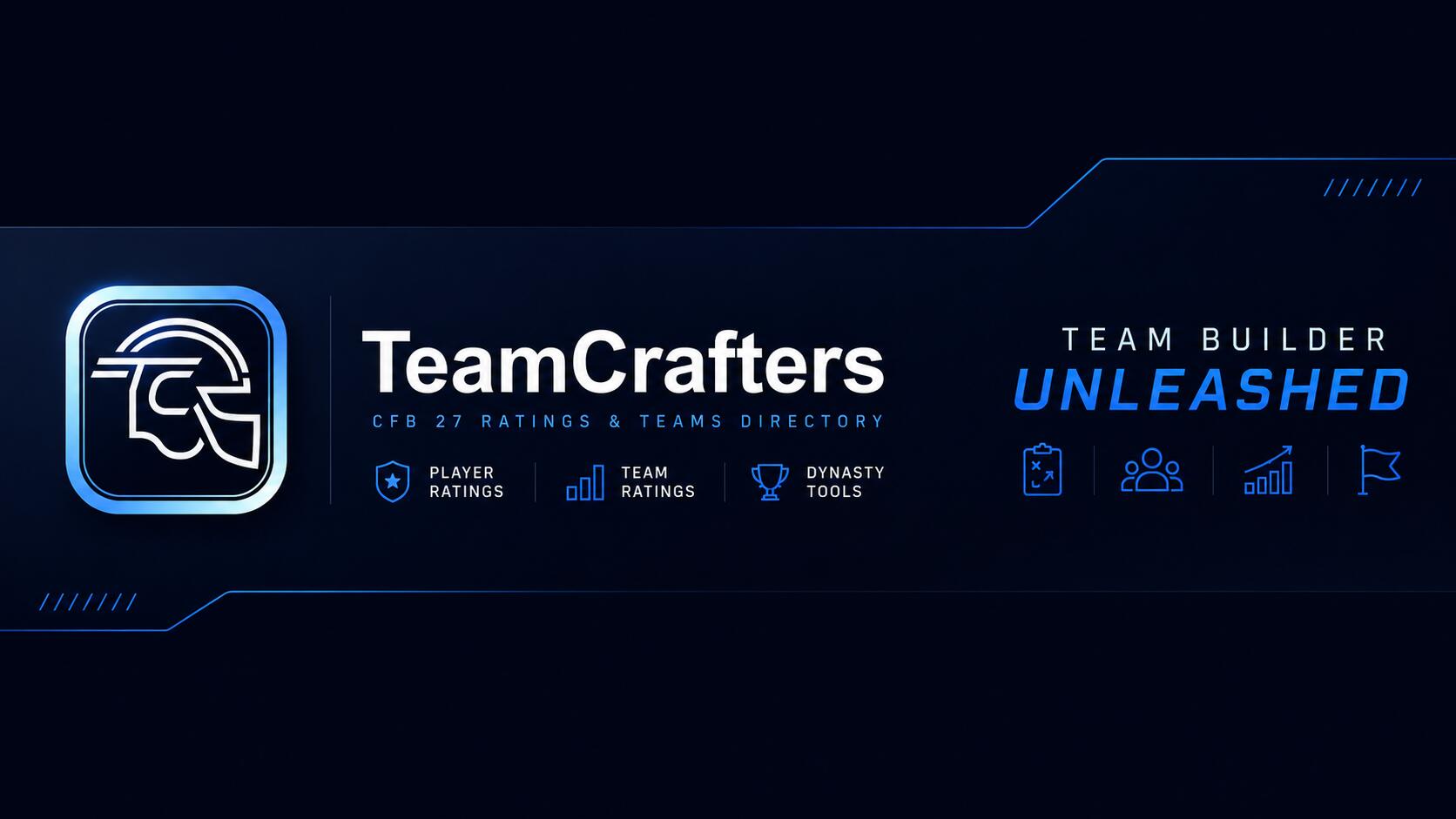 Discovery splash banner for TeamCrafters.net Discord server