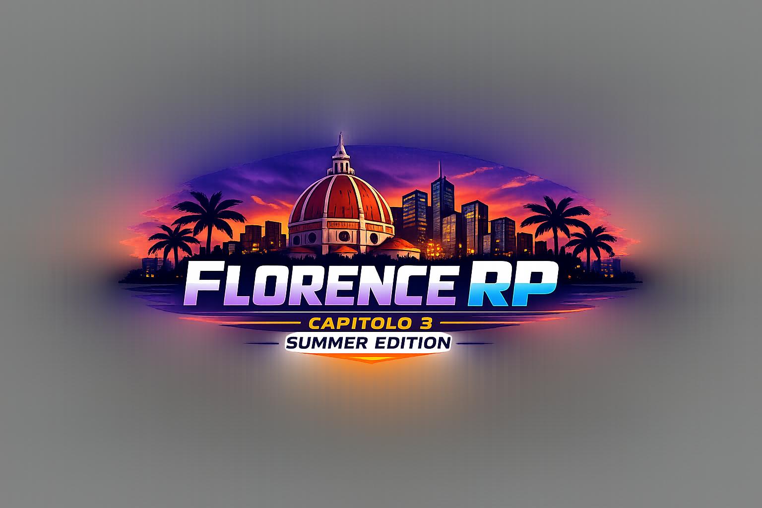 Discovery splash banner for 🌇 | Florence Roleplay - CPT. 3.0® Discord server