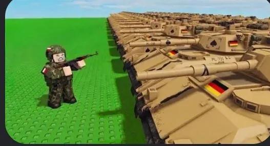 Discovery splash banner for Mini War Roblox Discord server