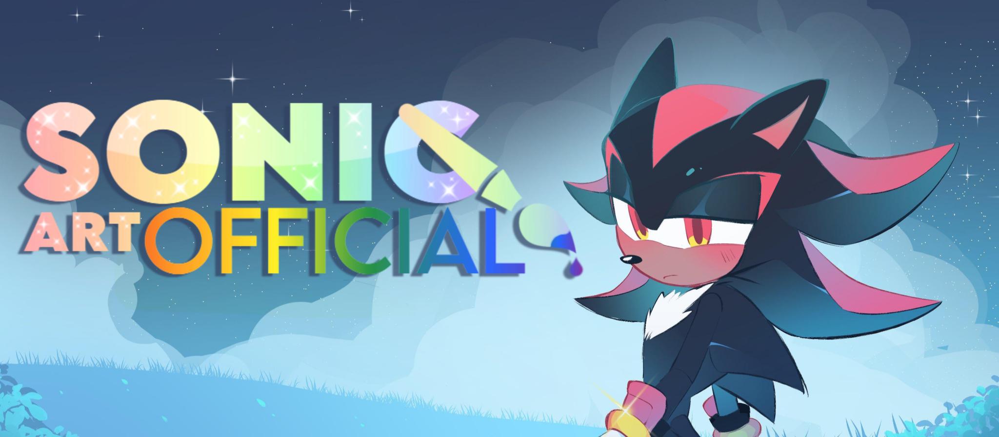 Discovery splash banner for 🌈 SONIC ART: OFFICIAL 🎨【90% REVAMPED】 Discord server