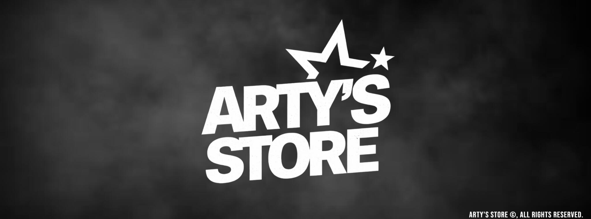 Discovery splash banner for Arty's Store © | Tech Discord server