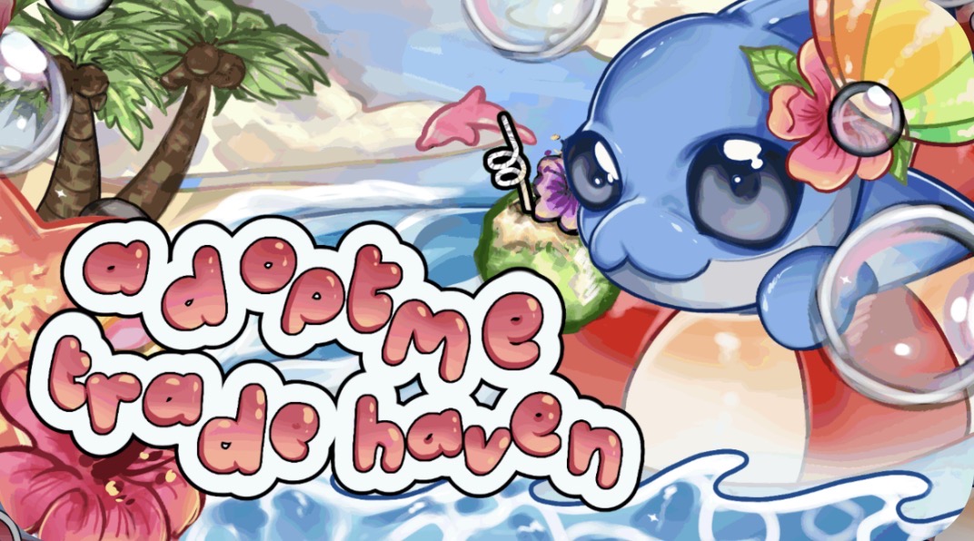 Discovery splash banner for Adopt Me Trade Haven Discord server