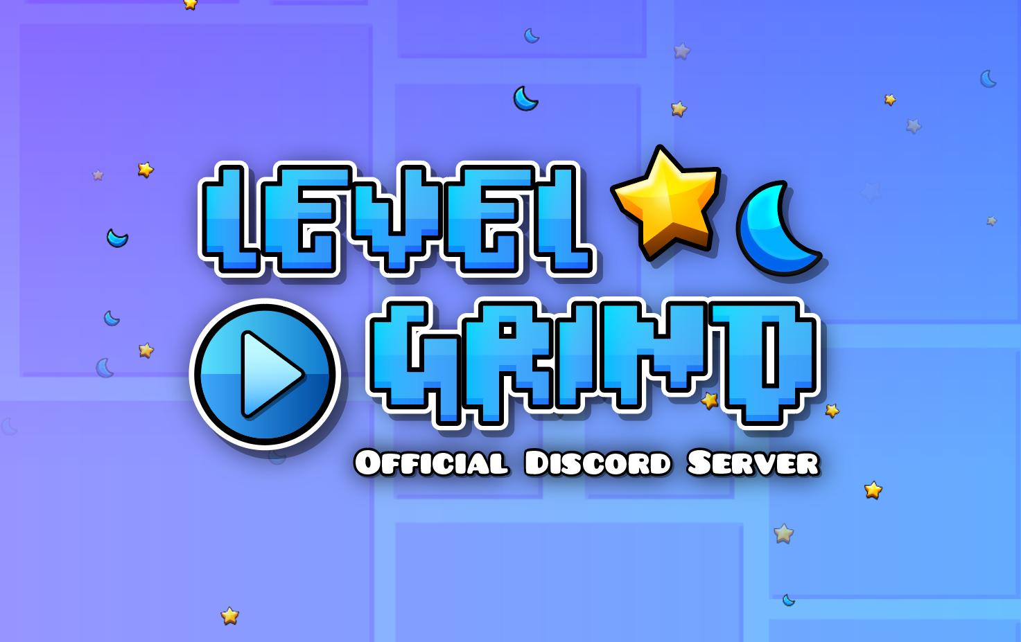 Discovery splash banner for Level Grind Discord server
