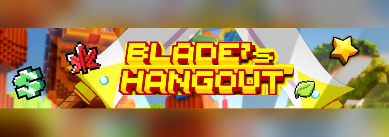Discovery splash banner for Blade’s Hangout Discord server