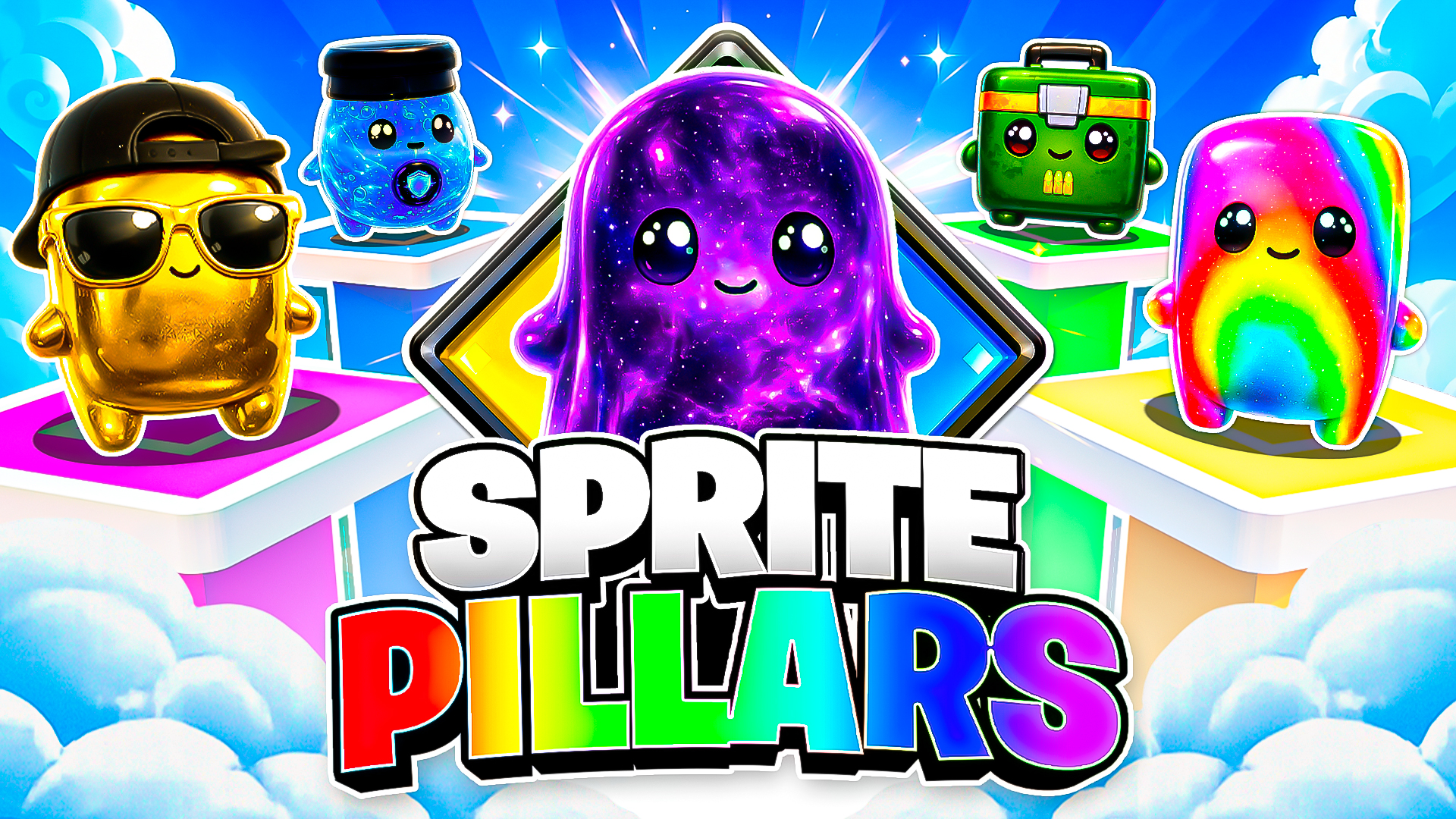 Discovery splash banner for SPRITE PILLARS Discord server