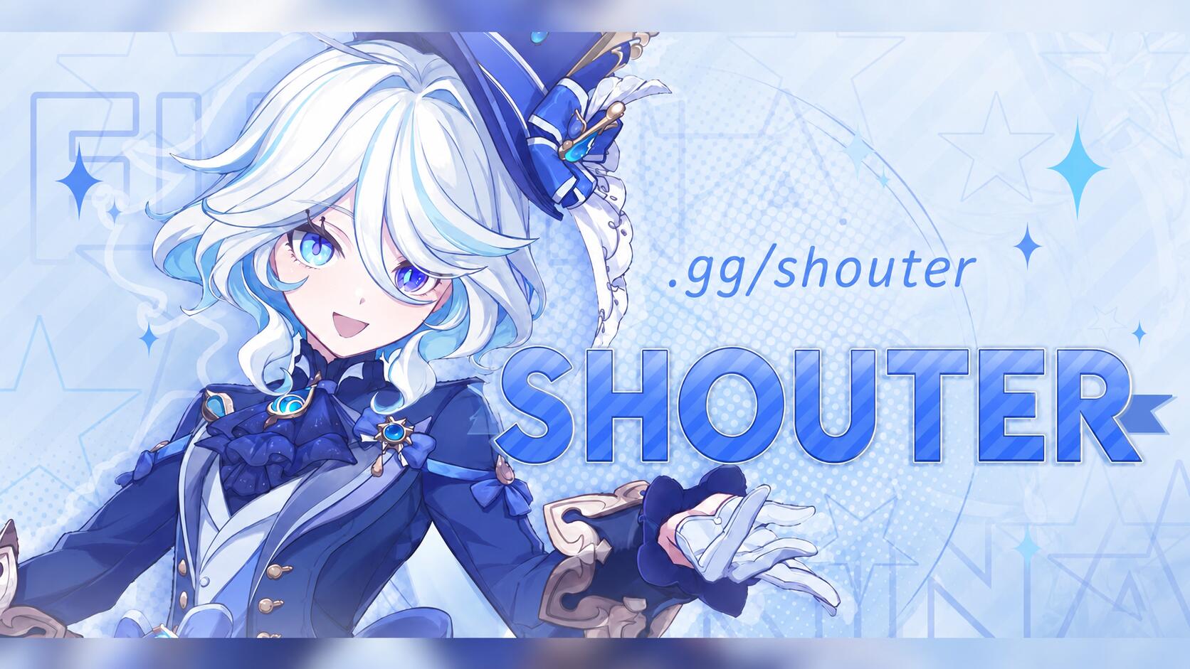 Discovery splash banner for The Shouter Discord server