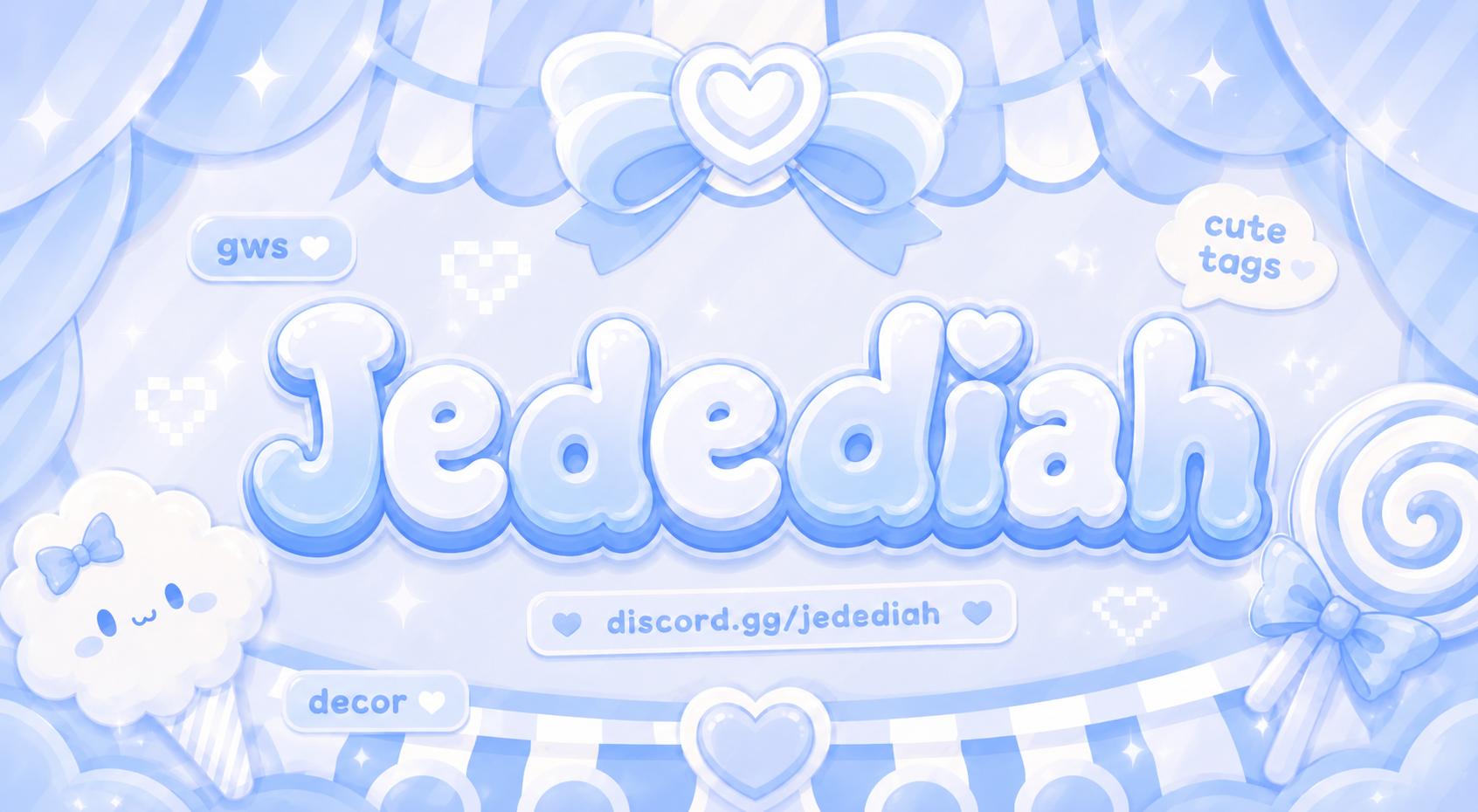 Discovery splash banner for ʚ. jedediaɧ ଓ Discord server
