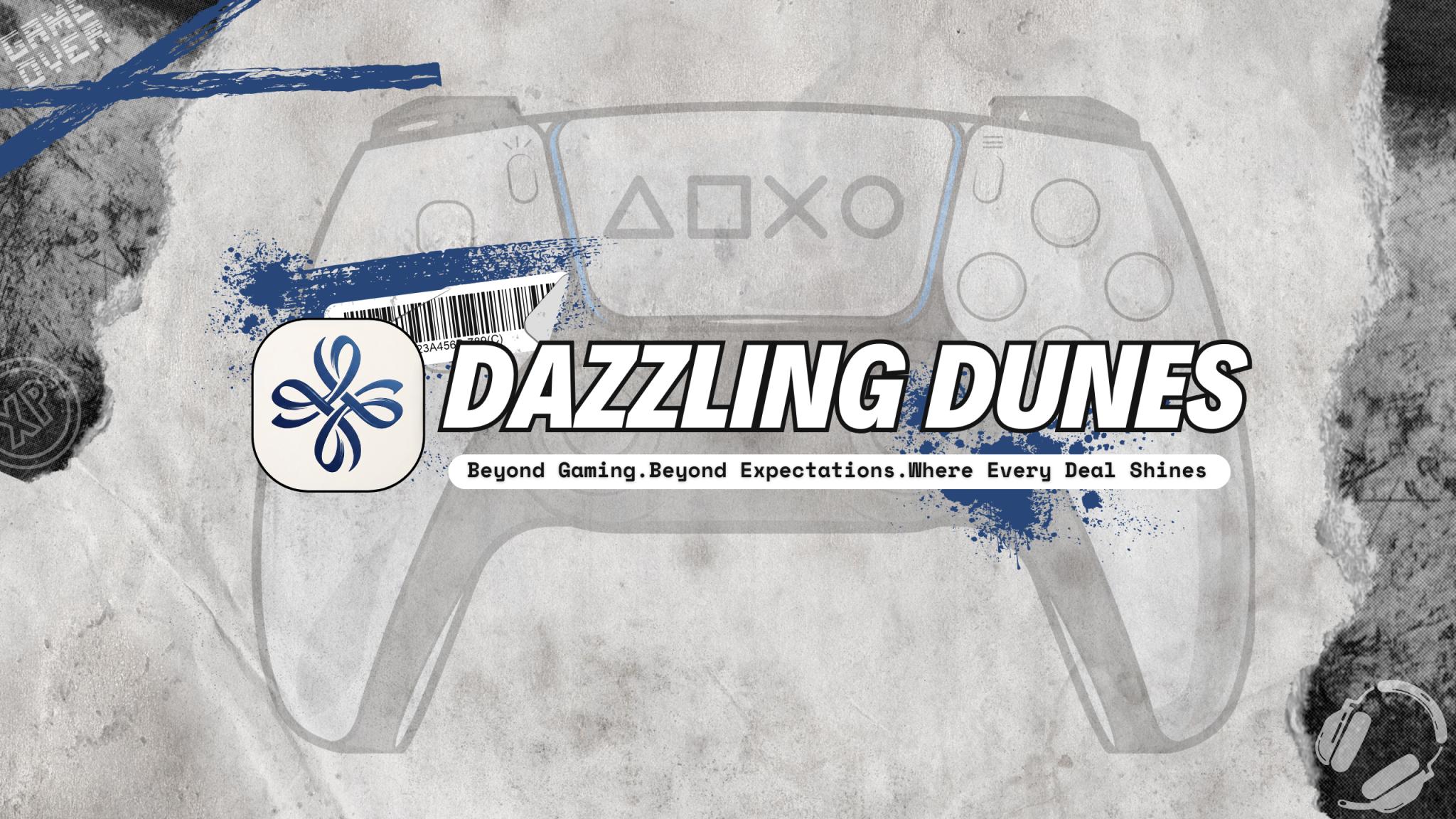 Discovery splash banner for Dazzling Dunes Discord server