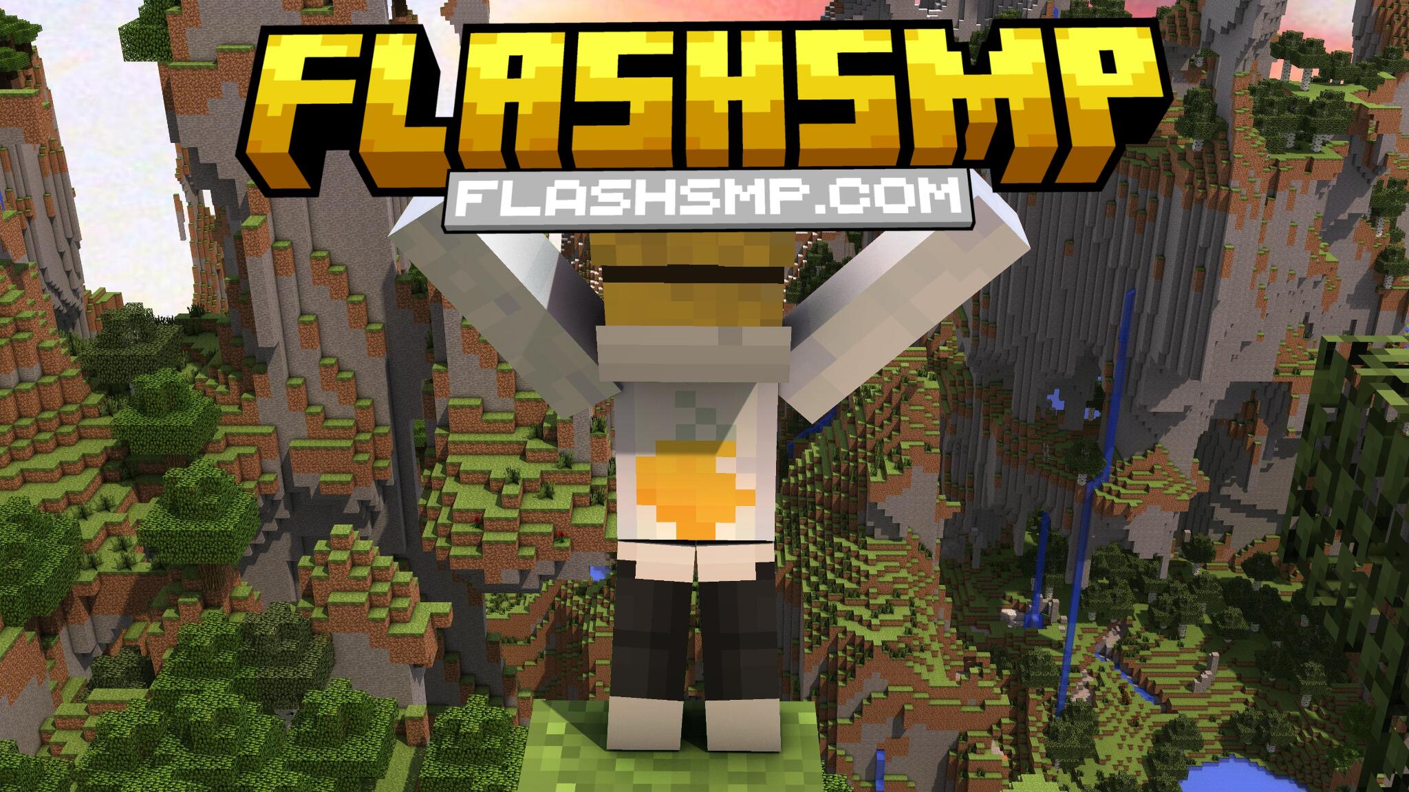 Discovery splash banner for FLASH SMP⚡DE/EN Discord server