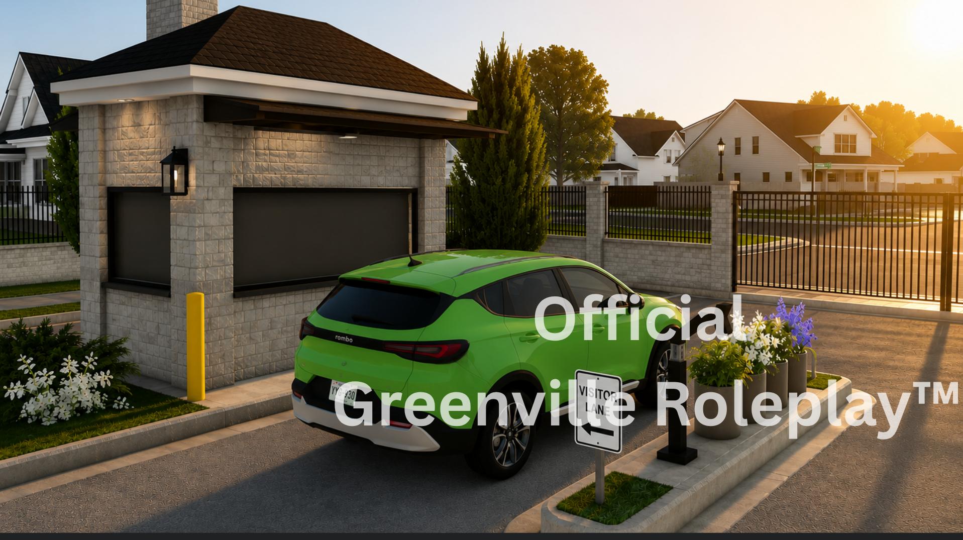 Discovery splash banner for Official Greenville Roleplay™ Discord server