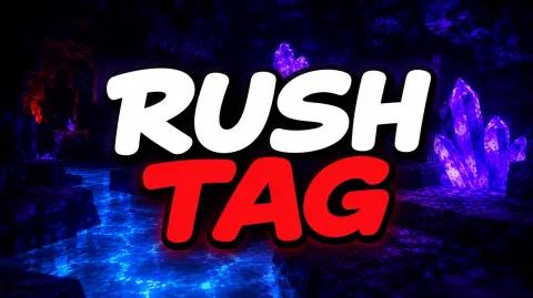 Discovery splash banner for Rush Tag Discord server