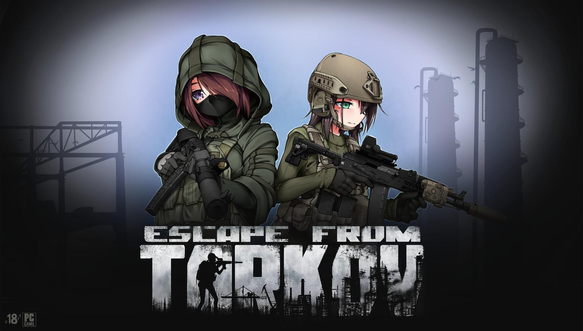 Discovery splash banner for TarkovGameFinder | RU Discord server
