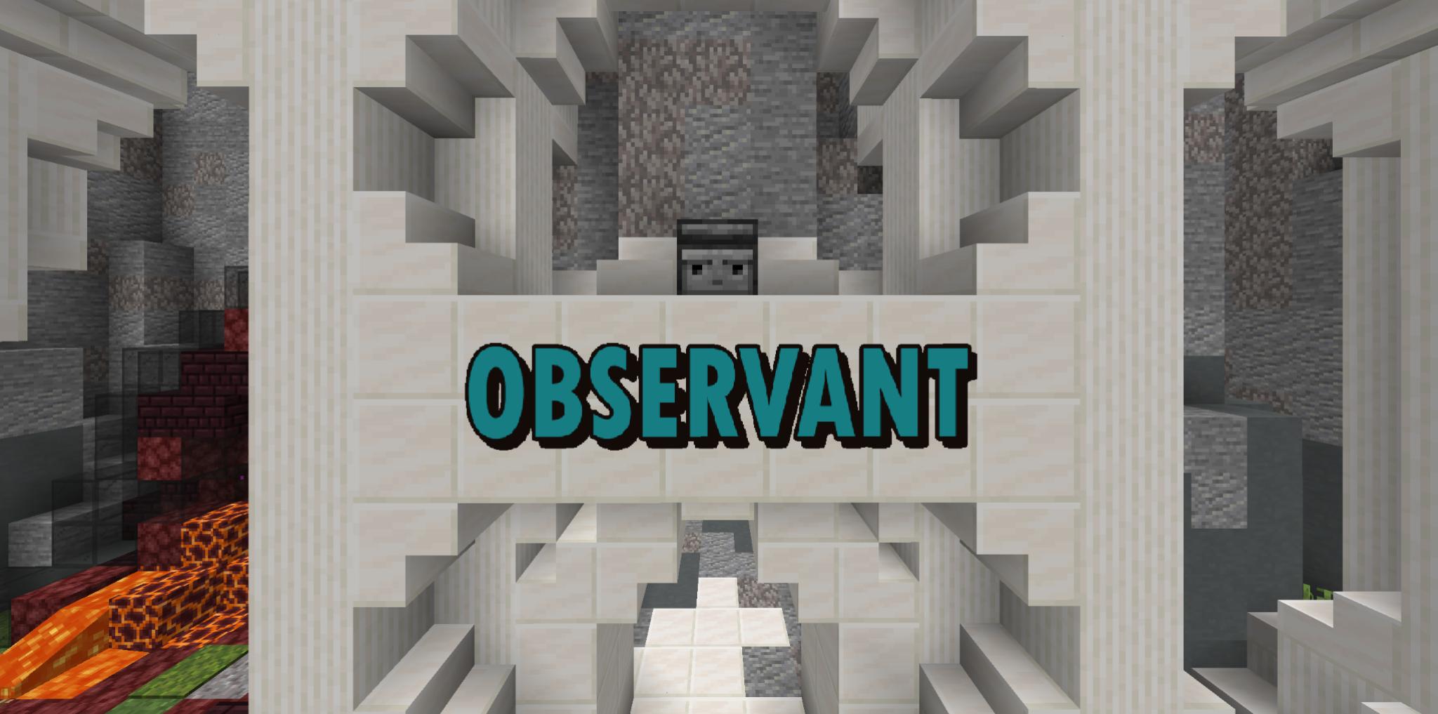 Discovery splash banner for Observant Discord server