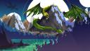 Discovery splash banner for Draconia Discord server