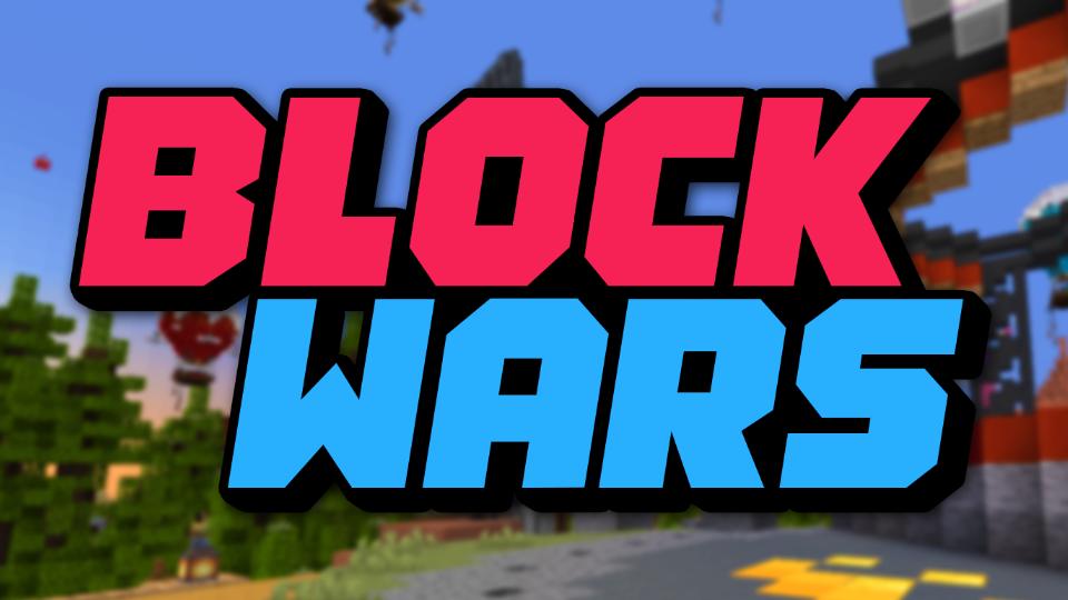 Discovery splash banner for Block Wars Discord server