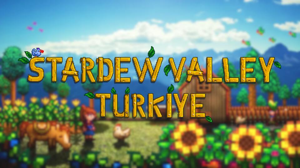 Discovery splash banner for Stardew Valley Türkiye Discord server