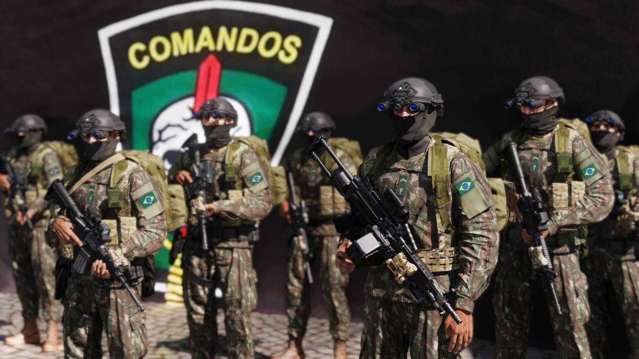 Discovery splash banner for Marupiara - Milsim Discord server