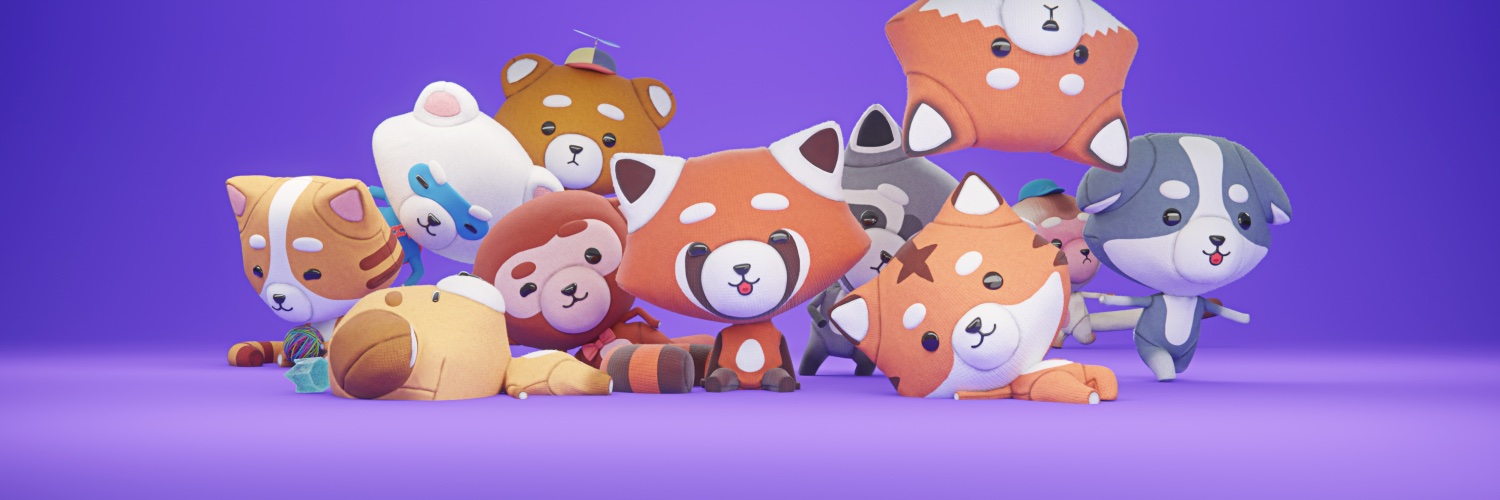 Discovery splash banner for The Plooshies Discord server