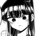Discovery icon for '/komi ﹒🪽   ﹒   intros ; vcs﹒pfps﹒egirls﹒friends﹒decor﹒active﹒social Discord server