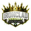 Discovery icon for 🛡! 100% Vanilla - Official - Ironclad Discord server